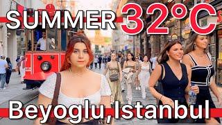 TurkiyeIstanbul BeyogluIstiklal StreetTaksim SquareShopsFashion MarketsFoods Walking Tour4K