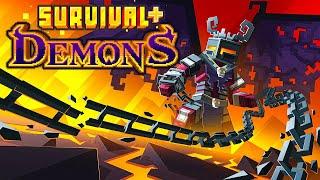 Survival + Demons - OFFICIAL TRAILER  Minecraft Marketplace