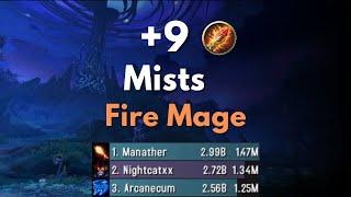 +9 Mists Fire Mage 1.47 Mill Overall