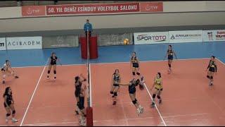 TUZLA REKOR - MILAN ATLETIK B 1.SET YILDIZ KIZLAR VOLEYBOL 29.12.22ISTANBUL