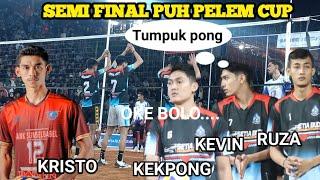 KRISTO PROLIGA BANK SUMSEL DI KROYOK RAJA TARKAM TULUNGAGUNG SET 1 DJOYO JOTRO VS PUTRA LAWU #voli