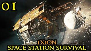 IXION - New HARDCORE Space Station City Builder SURVIVAL  Complex & Hard - Strategy Part 01