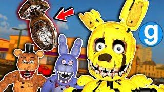 Can Five Nights at Freddys Survive A Nuke - Garrys Mod Gameplay - Gmod FNAF