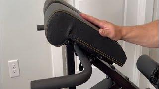 PowerTec Fitness Dual Hyperextension Crunch Exercise Bench Review SUPERB BUILD QUALITY