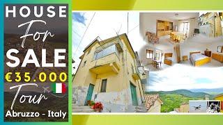 Ready to live in house with small terrace and garage for sale in Abruzzo  Italian Property for sale