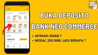 Cara Buka Deposito di Bank Neo Commerce