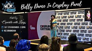 Belly Dance in Cosplay Panel Hosted By Princess Jasmine at MCM Birmingham Comic Con ‍️