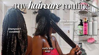 MY NATURAL HAIRCARE WASH DAY ROUTINE for Length Retention  How to grow long healthy natural hair