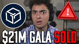 Gala Games $236 MILLION Hack UPDATE $21M SOLD