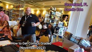 How to Get Comics Graded - Interview on Grading Comics live from Groveland Florida Comic Con