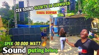 Cek sound hajatan spek 30 ribu watt  Mafia sound berhasil menghipnotis warga