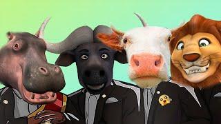 Momen Videos Buffalow & Cow & Hippo & Lion - Coffin Dance Meme  COVER 