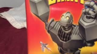 The Iron Giant toy that came with the Iron Giant VHS.