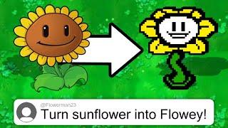 I Made Your Custom Plant Ideas In PVZ...