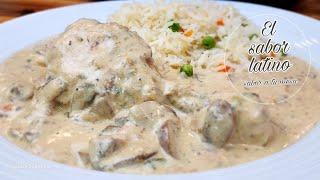  Mi Receta Favorita Pollo En Crema -El sabor latino