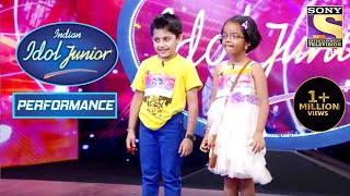 Judges And Contestants Have Fun With Gulaabi Aankhein  Indian Idol Junior 2
