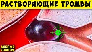 СуперПродукты которые Чистят кровь от Тромбов + Народные средства