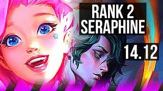 SERAPHINE & Jhin vs HWEI & Caitlyn SUP  Rank 2 Seraphine 0221  VN Challenger  14.12