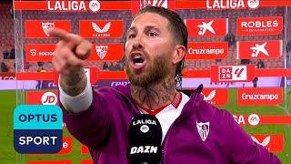 Sergio Ramos BLOWS UP at fans demanding more respect