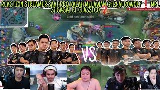 REACTION STREAMER SAAT RRQ KALAH LAWAN GFLX RRQ KEMBALI SEPERTI MPL S3MPL S7 GFLX VS RRQ