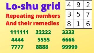 Repetitive Numbers and Missing Numbers Remedies 11111 2222 3333 4444 55556666 7777 8888 9999