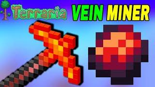 Terraria How To Use VeinMiner Mod Tutorial Ore Excavator