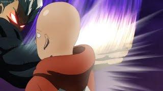 Garous Chop vs Saitamas Chop  One Punch Man