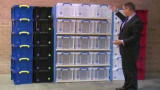 48 Litre Really Useful Boxes by EZR Shelving