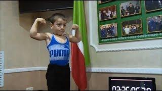 Пятилетний силач из Чечни- претендент в Книгу рекордов Гиннеса