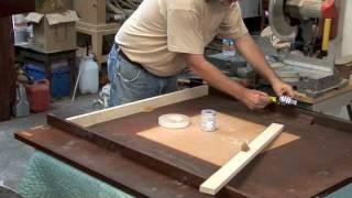 Cutting Finished Table Tops To A Smaller Size