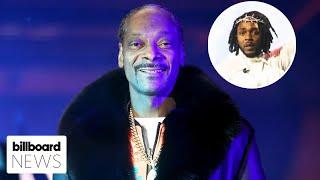 Snoop Dogg Crowns Kendrick Lamar As King Of The West  Billboard News