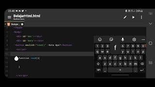 BELAJAR CODING HTML DASAR DI ANDROID