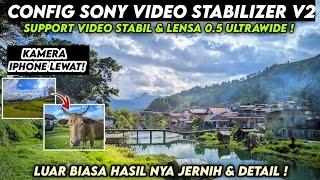 CAN MAKE STABLE VIDEO & WIDE LENS 0.5  CONFIG GCAM LMC 8.4 THE LATEST CONFIG STABILIZER