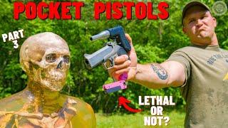 How Lethal Are Pocket Pistols ??? Part 3