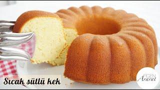 You wont believe what hot milk does to this cake cotton cake  Figen Ararat