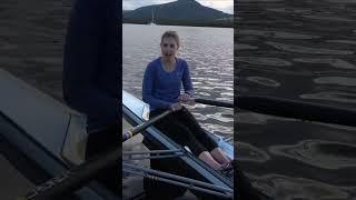 Overcoming the fear of rowing a single scull #rowing #sculling #rowingclub #rowingcoach