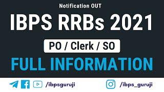IBPS RRB 2021 Notification  Full Information  Age  Qualification  Exam Pattern  Important Dates