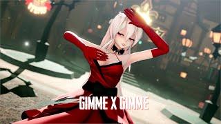 【MMD】Gimme×Gimme ／ TDA Crimson Queen Haku【4K60fps】