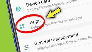 Apps not working  Application Manager not opening android samsung