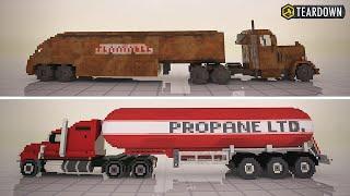 PROPANE Truck vs DUEL Truck  Teardown