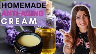 Anti-Aging Cream Recipe DIY Natural Anti-Wrinkle Hydrating & Nourishing Face Serum
