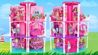 Erweiterbares Traumhaus für Barbie-Puppen - Zwei Aufzüge im Puppenhaus