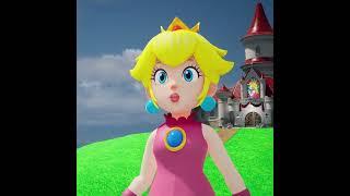 Princess Peach Eats a Mushroom