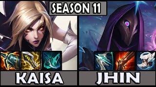 Kaisa vs Jhin 57% Win Rate ADC - EUW Master Patch 11.23 
