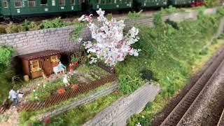 Modelleisenbahn Spur N Bauabschnitt Schrebergarten