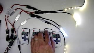 LED One Color Remote Control Programming