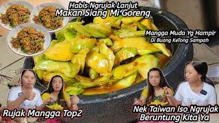 Vlog Dadakkan ‼️ Bikin Rujak Mangga + Makan Siang Mi Goreng
