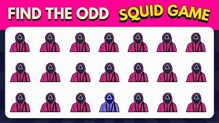 Find the ODD one Out - Squid Game Edition  Test Your Eyes with Puzzle Challenges