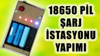 Evde 18650 Pil Şarj  İstasyonu Nasıl Yapılır ? TP4056 Modül İle Pil Nasıl Şarj Edilir ?