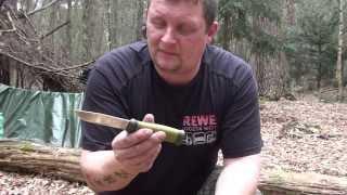 MORA OUTDOOR 2000 KNIFE Test + Review  GERMAN